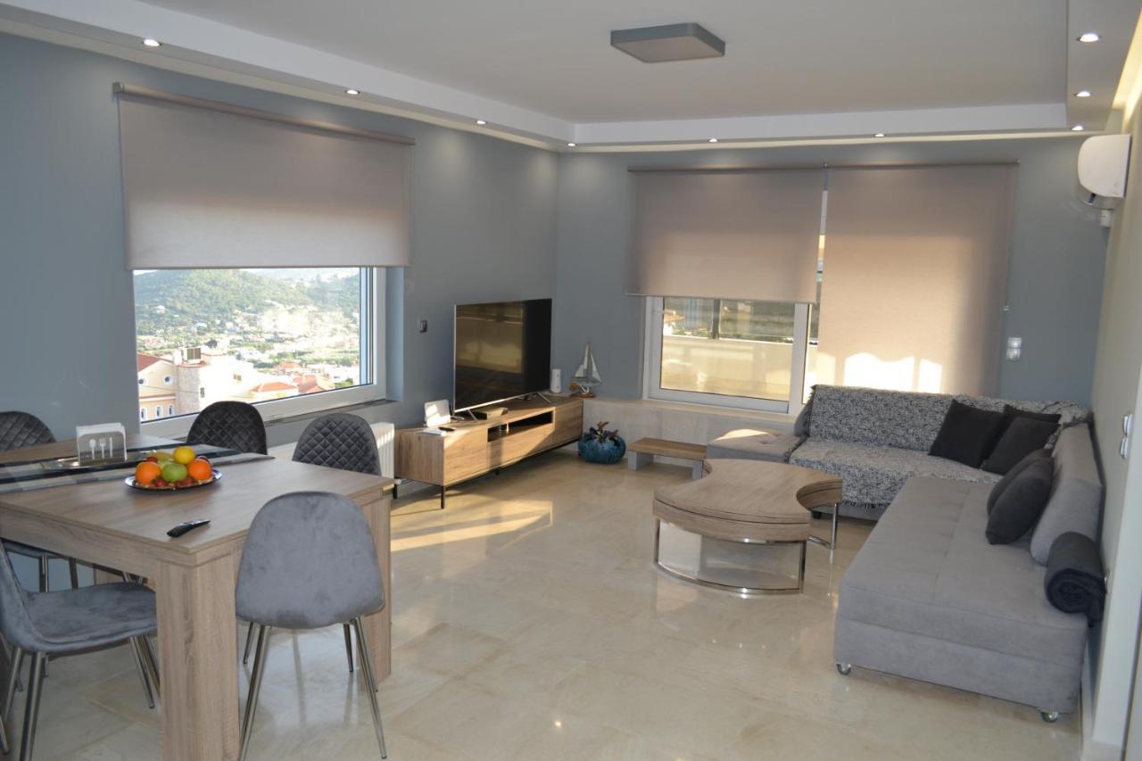 "Stergiou Luxury Apartments" Με Κοινη Πισινα Saronida Exterior foto