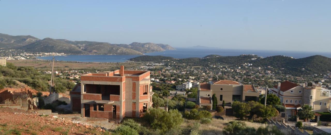 "Stergiou Luxury Apartments" Με Κοινη Πισινα Saronida Exterior foto
