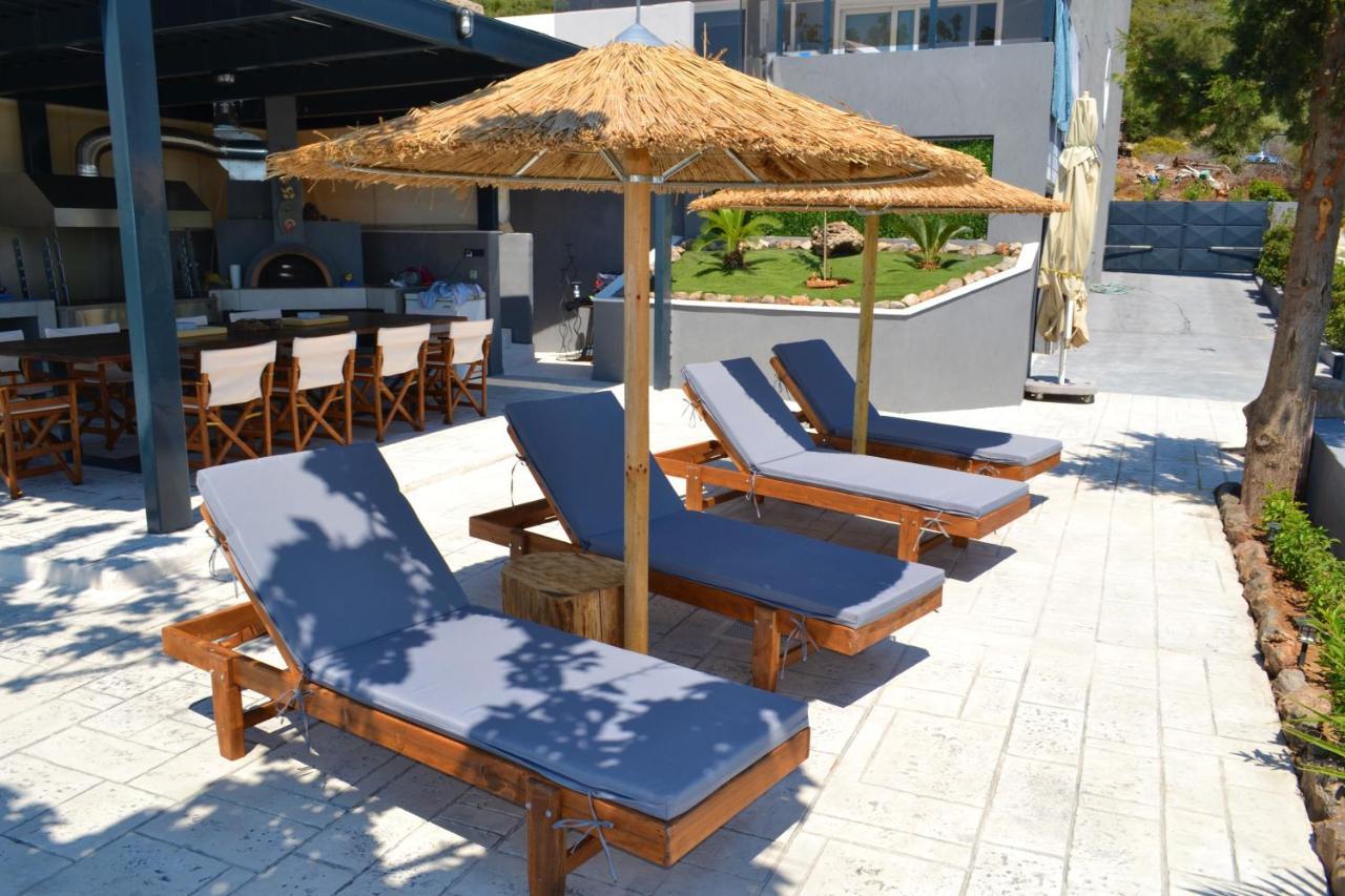 "Stergiou Luxury Apartments" Με Κοινη Πισινα Saronida Exterior foto